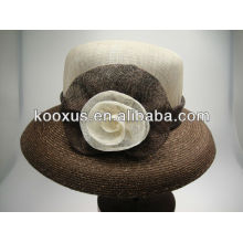 Sombrero sinamay fabricado en China